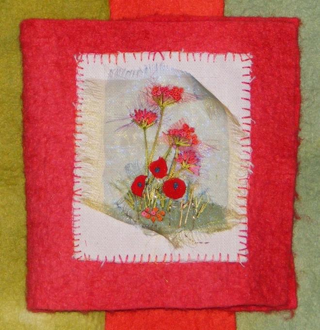 Poppy Felt Needlecase