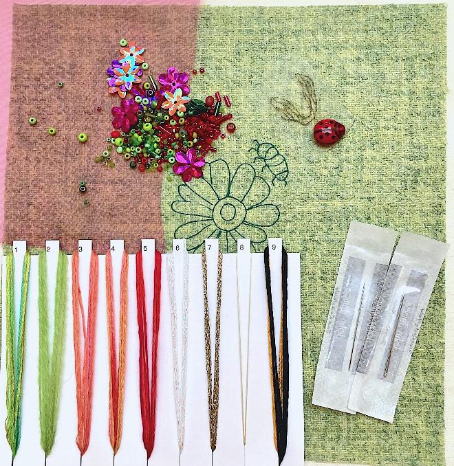 Daisies and a Honeybee