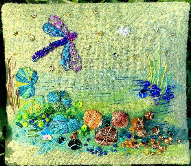 Damselfly Pincushion Kit