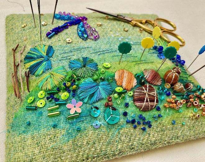 Damselfly Pincushion Kit
