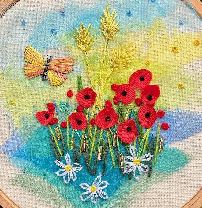 Poppies and Daisies