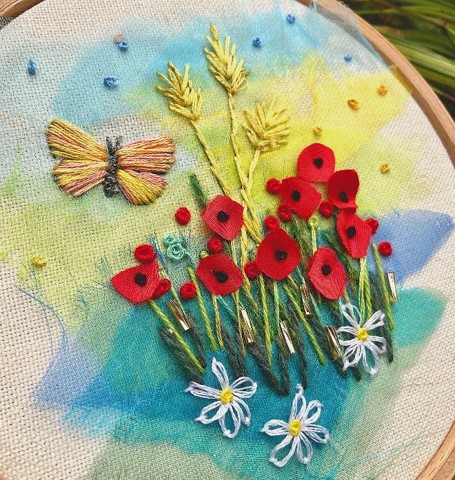Poppies and Daisies