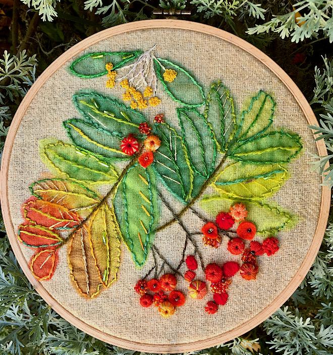 Rowan and Pyracanthas Berries