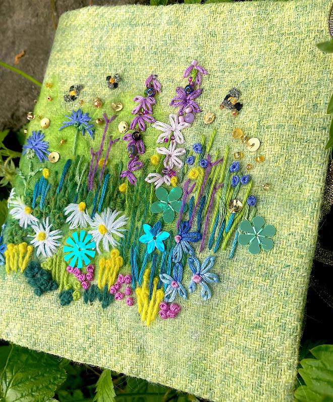 Summer Meadow Needlecase