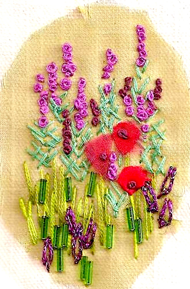 Wallflowers and Poppies